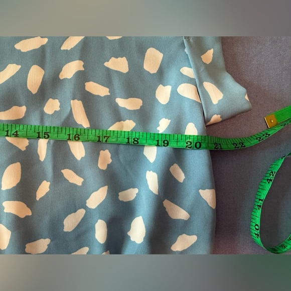 Umgee Blue and White Midi Dress - Picture 4 of 5